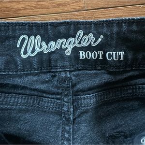 Black, Wrangler jeans, Size 3x32